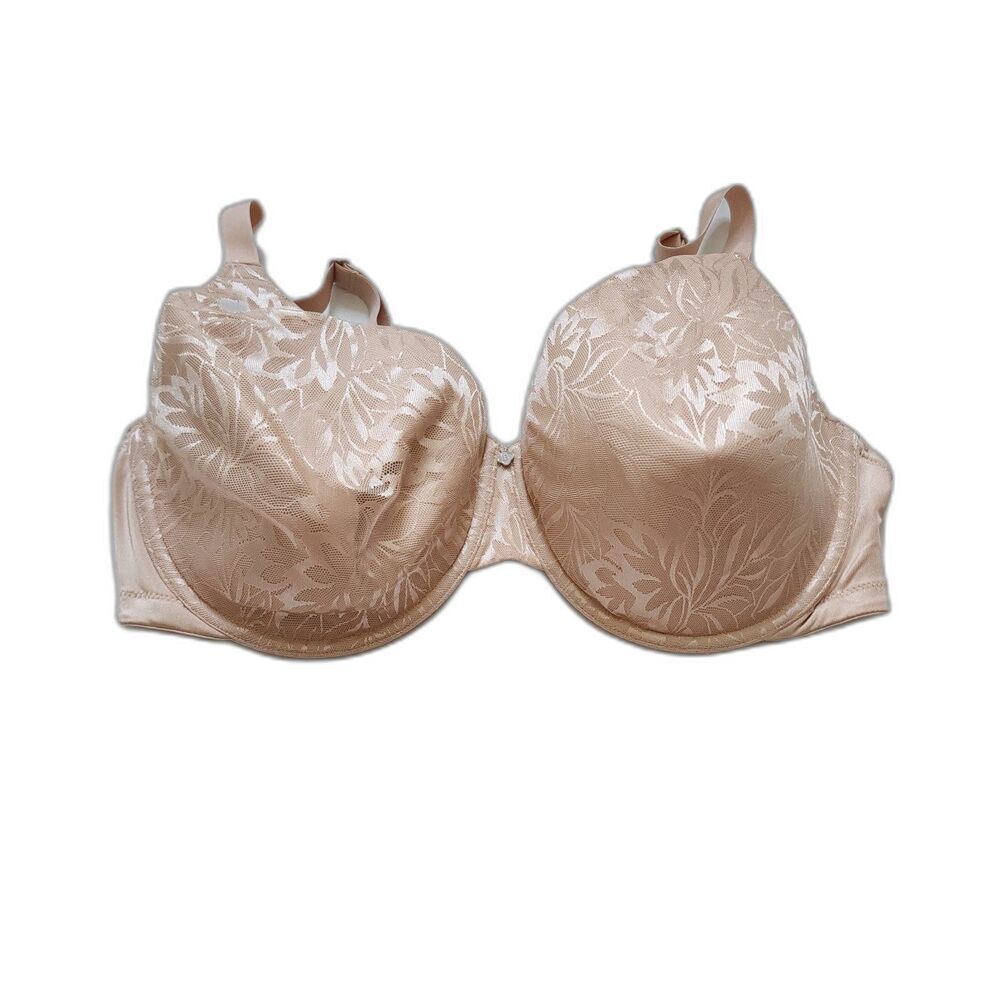 Breezies Jacquard Shine Underwire T-shirt Bra 42DDD
